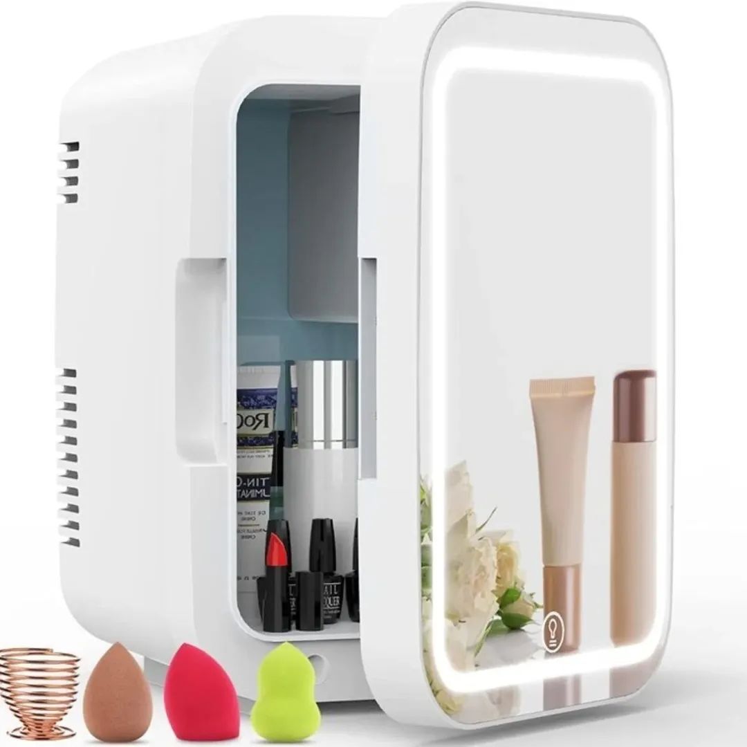 Mini Makeup Fridge – AC/DC Cooler & Warmer