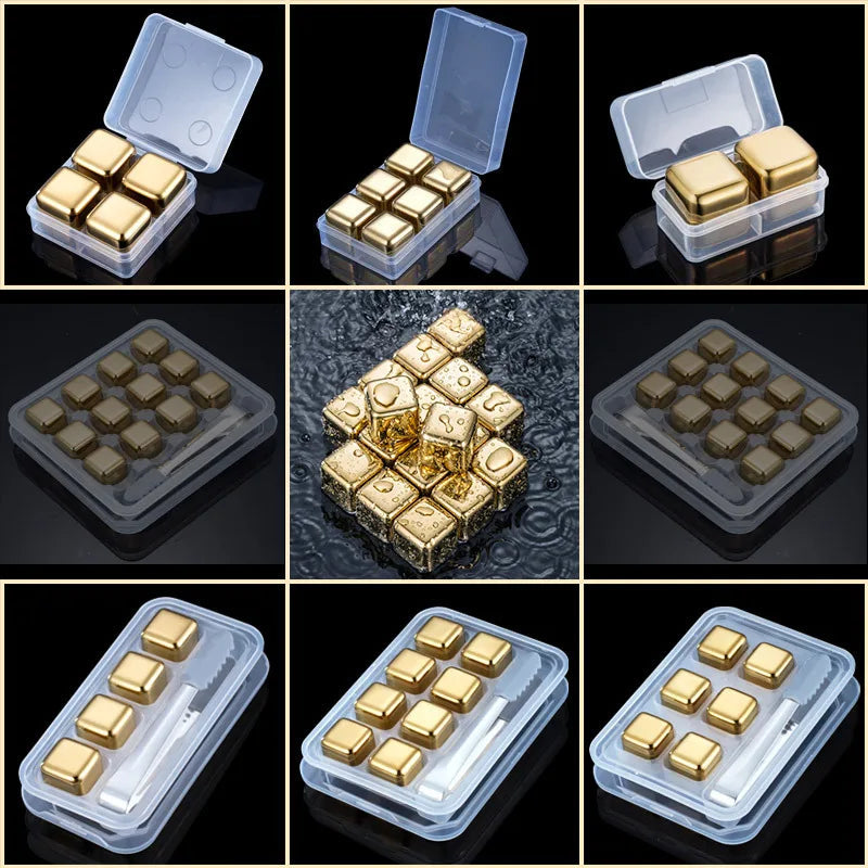 Reusable Stainless Steel Ice Cubes