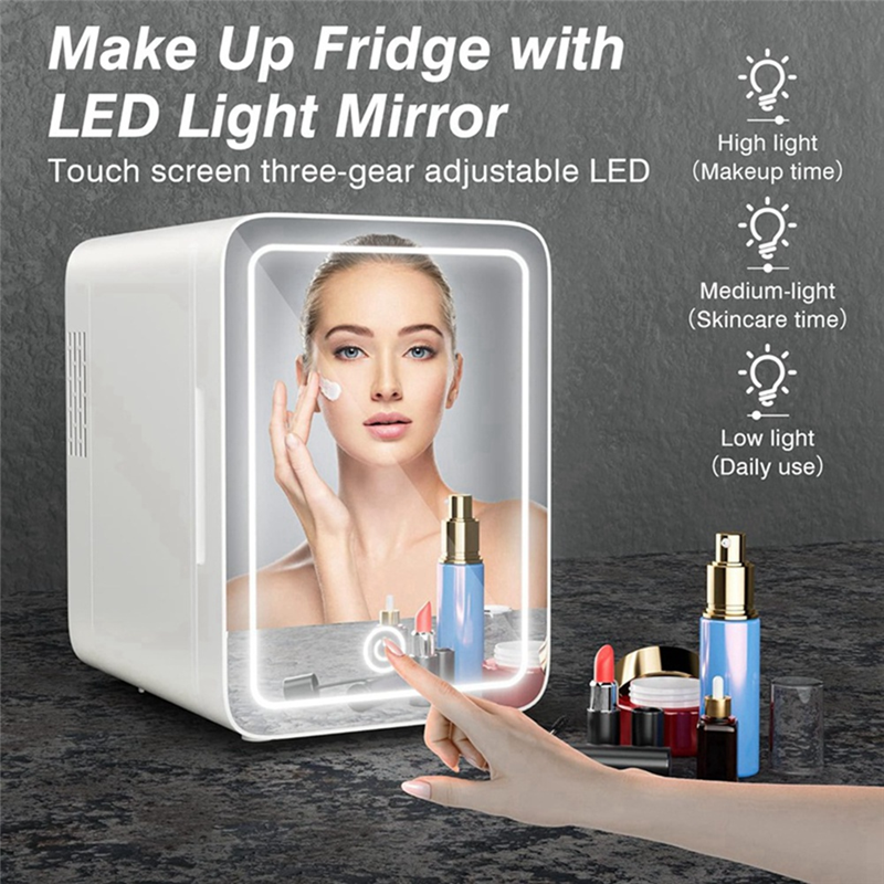 Mini Makeup Fridge – AC/DC Cooler & Warmer