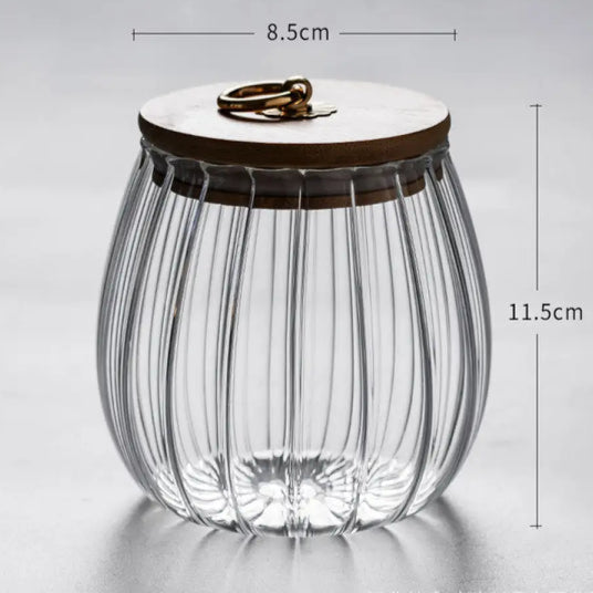 Round Airtight Glass Jar