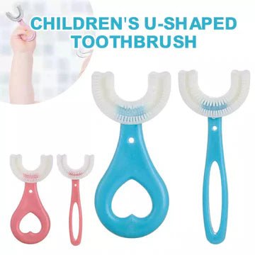 U-shaped baby toothbrush