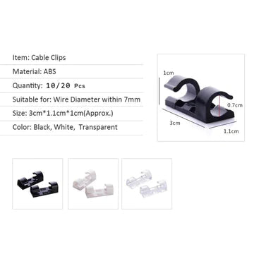 Wire Holding Clips (pack of 20)