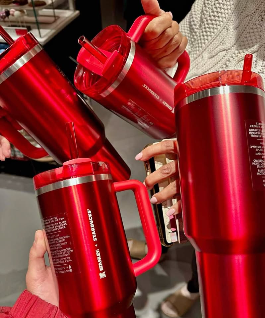 Stanley X Red Starbucks Tumbler | 40 OZ