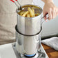 Stianless Steel Deep Fryer with Stainer & Detachable Handle