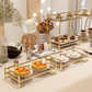 Metal Vanity Tray – Luxury Square Design