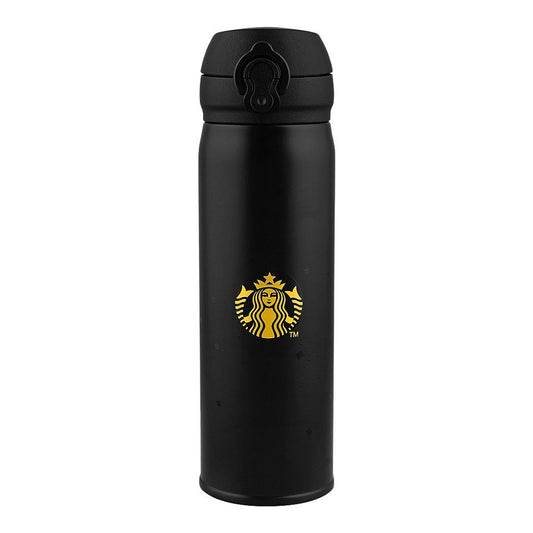 Starbucks Stainless Steel Thermos Water Bottle - Black E-5 - 500ml