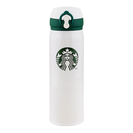 Starbucks Thermos Bottle - Green & Cream - I-9