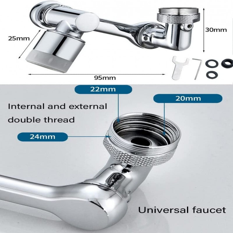 Universal Splash Filter Faucet Tap Rotating