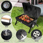 Cylinder BBQ Grill with Wooden Handle