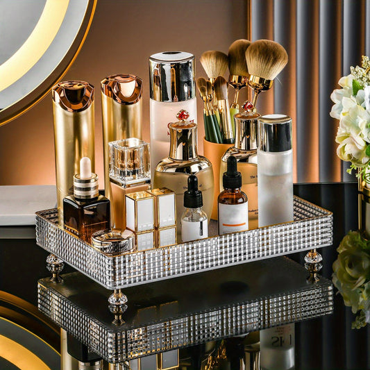 Glitter Vanity Organizer Tray