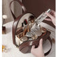 Portable Girl Makeup Hand Bag