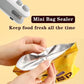 Mini Bag Sealer, 2 In 1 Rechargeable Bag Sealer