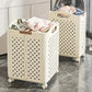 Foldable Household Laundry Basket With Wheels, Large Capacity Laundry Hamper