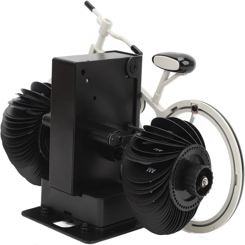 Unique Bicycle Vintage Flip Desk Clock