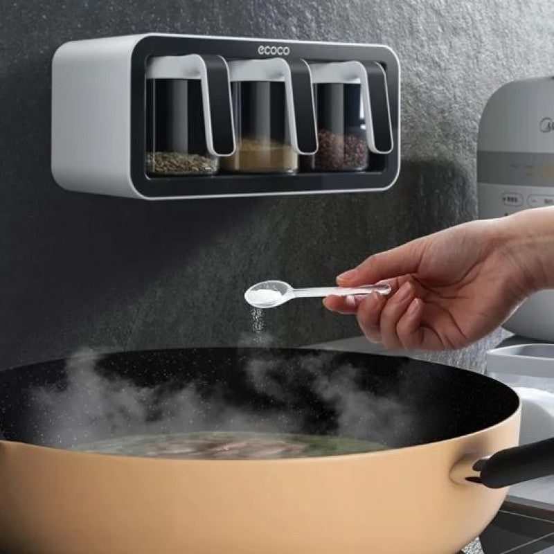 ECOCO Wall Mount Spice Rack Organizer