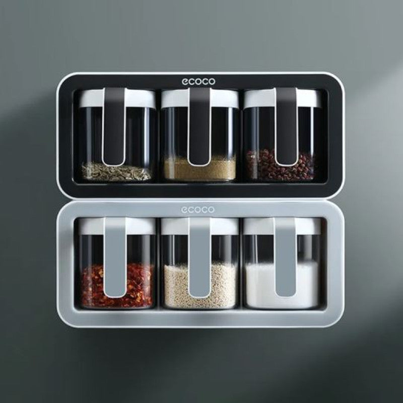 ECOCO Wall Mount Spice Rack Organizer