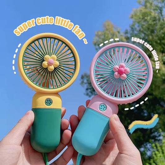 Portable Mini Handheld Fan - 3 Speed
