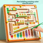 Magnetic Maze Beads Board For Kids