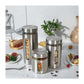 Stainless Steel Glass Jar