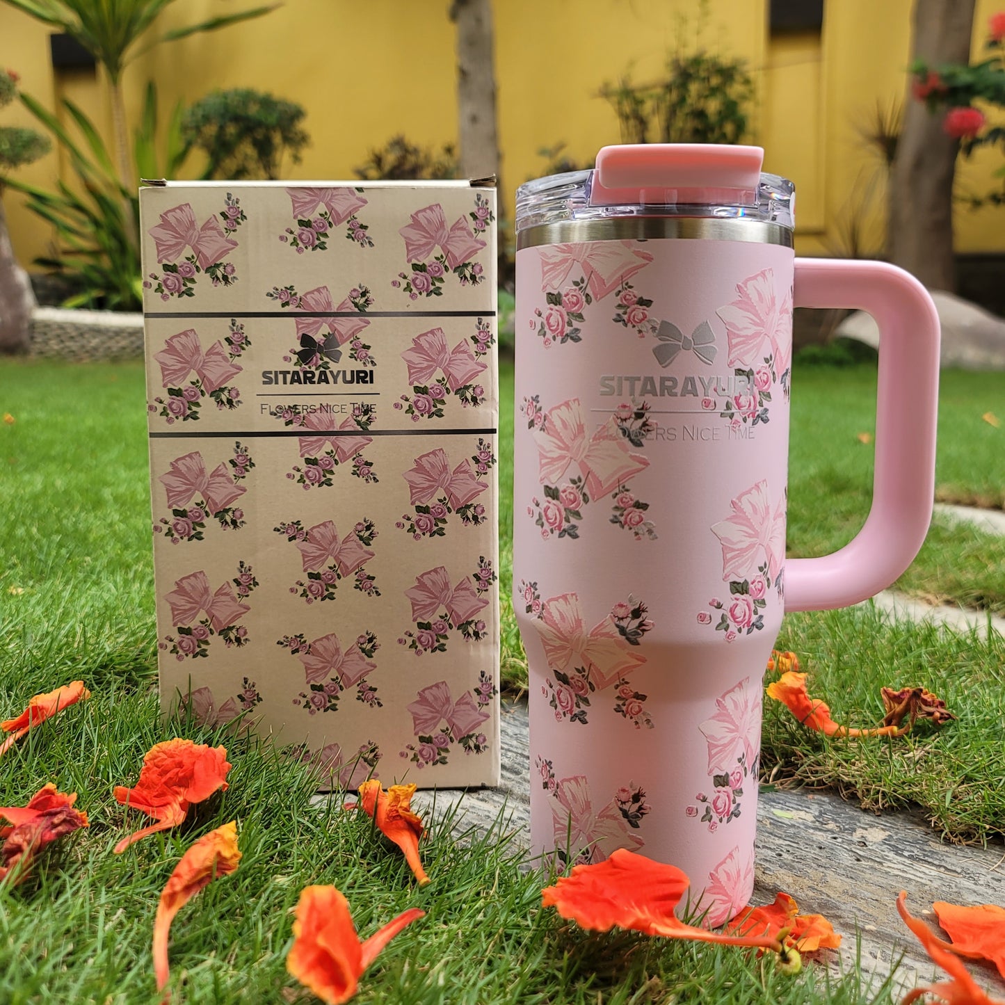 SITARAYURI Floral Essence Tumbler