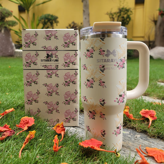 SITARAYURI Floral Essence Tumbler