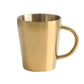 Double Wall Golden Coffee Mug