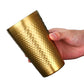 Golden Hammered Glass