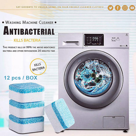 Washing Machine Cleaning Tablets - 12pcs