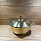 Golden Hotpot Style Serving Pot with Lid