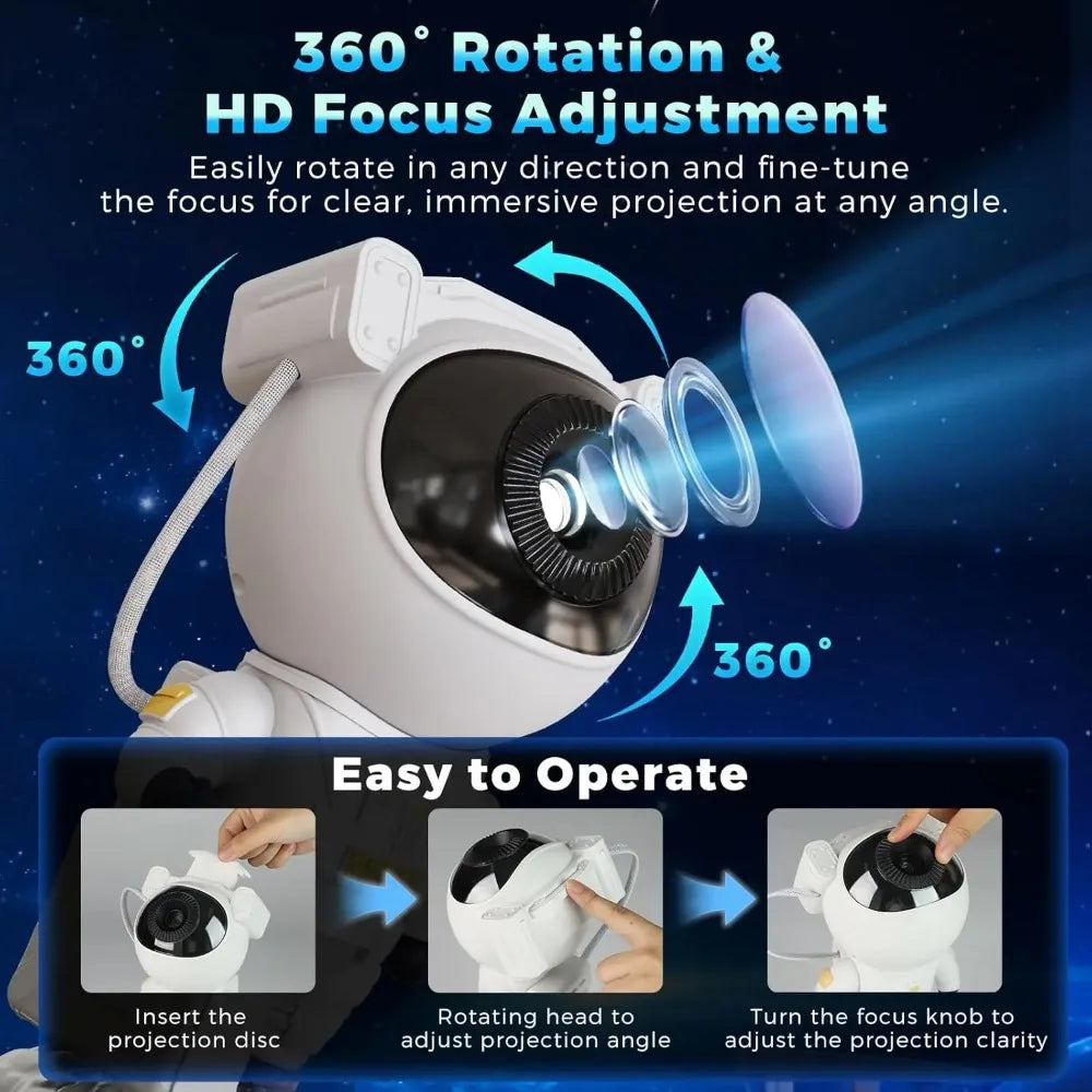 Astronaut Galaxy Projector