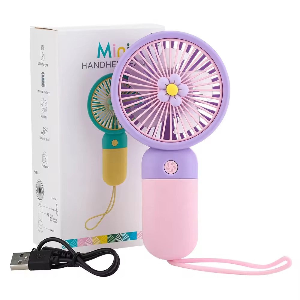 Portable Mini Handheld Fan - 3 Speed