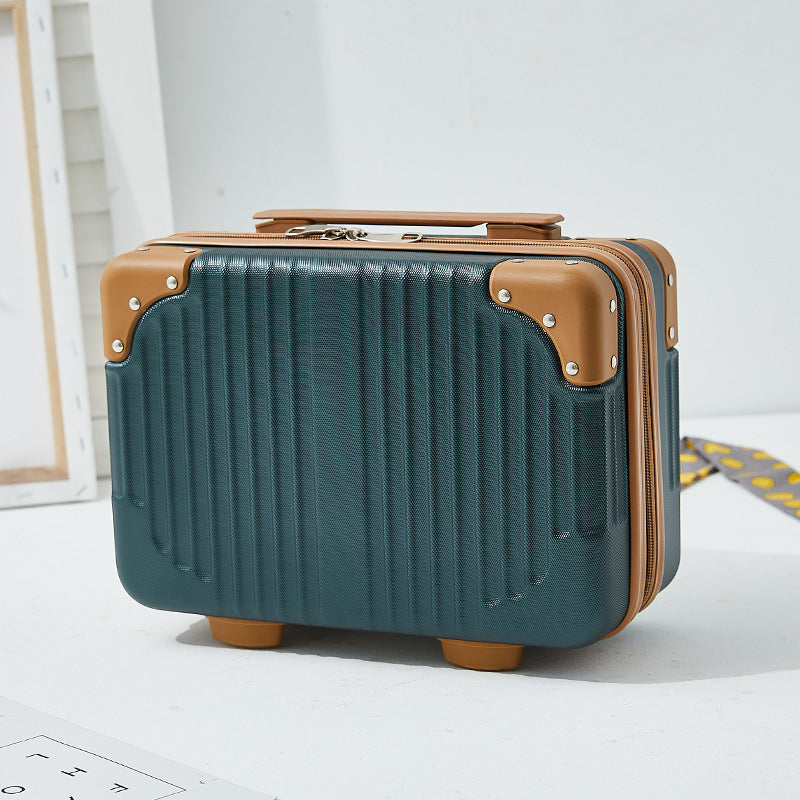 Double Caster Trolley Makeup Suitcase