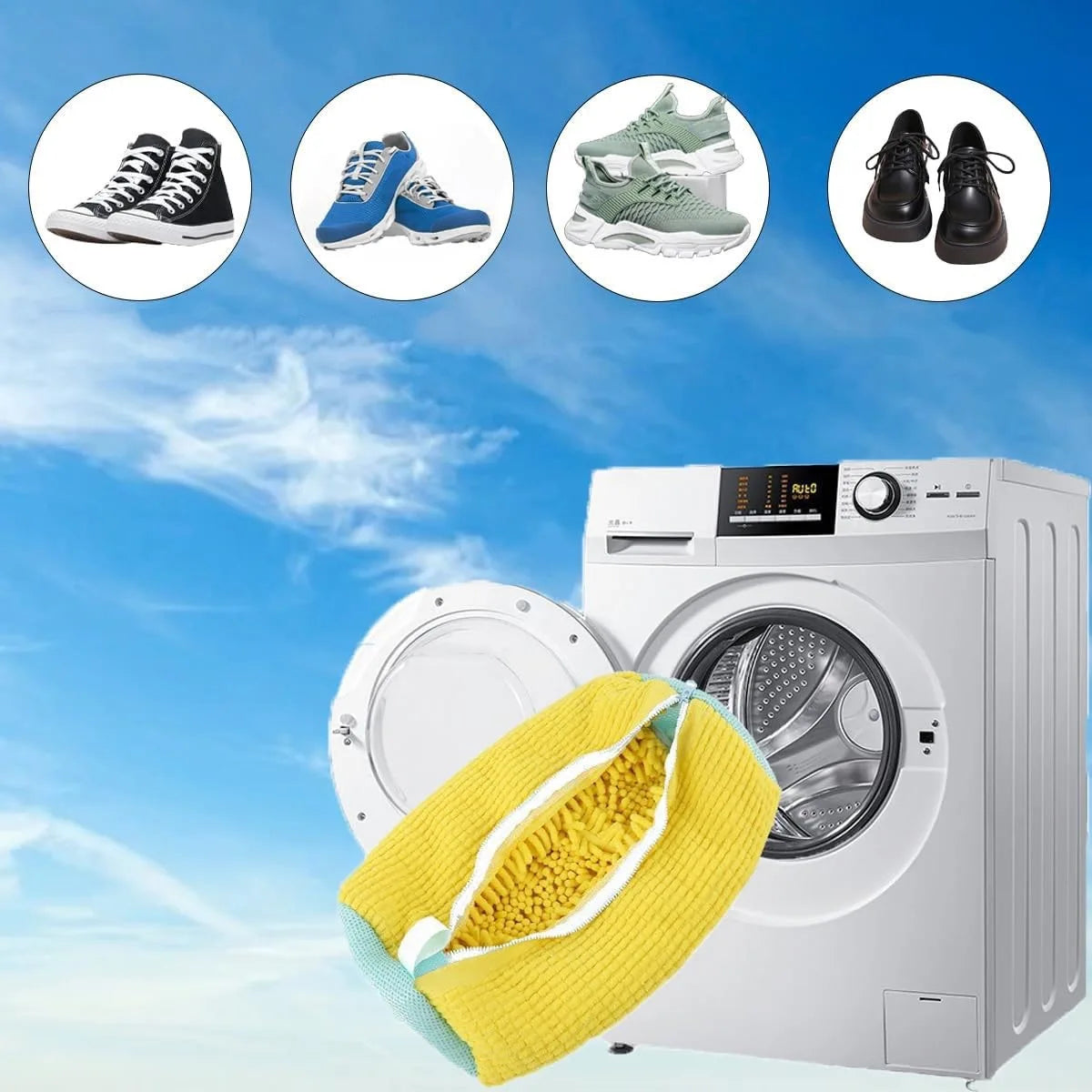 Premium Shoe Washing & Cleaning Bag