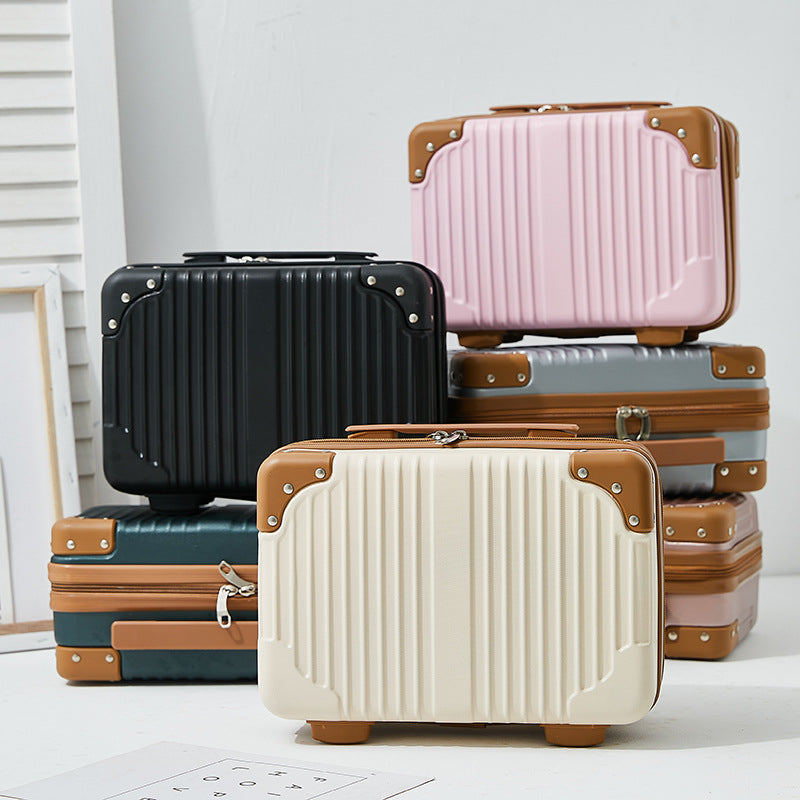 Double Caster Trolley Makeup Suitcase