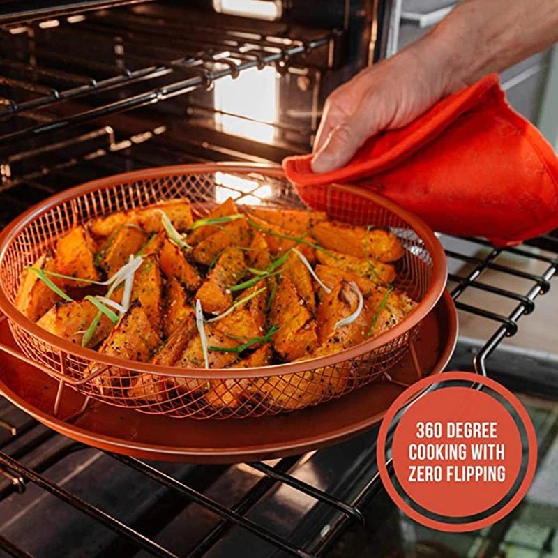 Crisper Nonstick Air Fryer Tray
