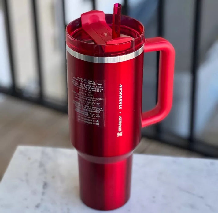 Stanley X Red Starbucks Tumbler | 40 OZ