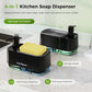 2-in-1 Kitchen Soap Dispenser & Sponge Holder