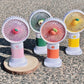 Mini Fruit Handheld Fan – Portable & Rechargeable