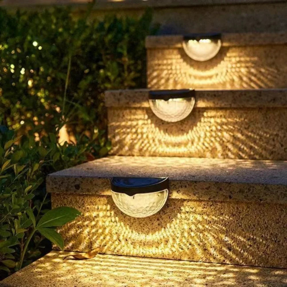 LED Solar Wall Light  - Pack of 4