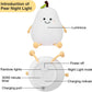Cute Pear Night Light Soft LED Glow for Cozy Ambiance