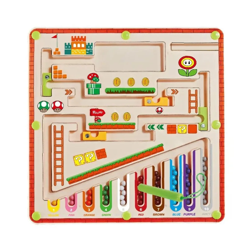 Magnetic Maze Beads Board For Kids