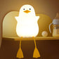 Cute Duck Night Lamp Adorable Soft Glow Light