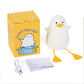 Cute Duck Night Lamp Adorable Soft Glow Light