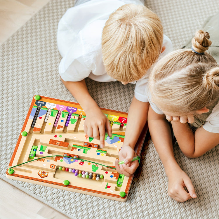 Magnetic Maze Beads Board For Kids