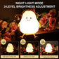 Cute Pear Night Light Soft LED Glow for Cozy Ambiance