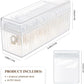 Transparent Jewelry Box with 20 Anti-Fouling Pouches