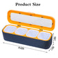 4-Compartment Seasoning Jar Storage Container