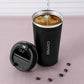 Stainless Steel Coffee Mug with Temperature Display
