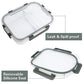 SET OF 3 GLASS CONTAINERS