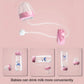 HANDS-FREE FEEDING BOTTLE + FREE STRAW BRUSH